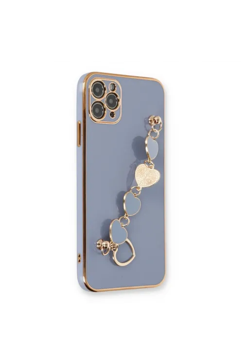 Apple İphone 11 Pro Kılıf Esila Silikon - Gri