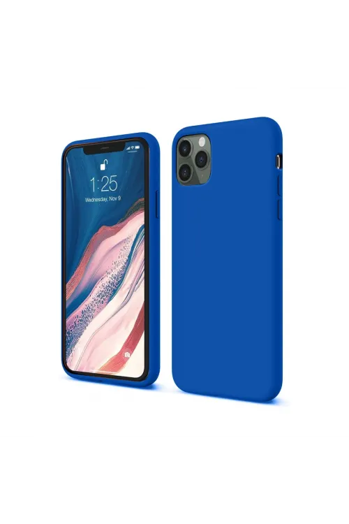 Apple İphone 11 Pro Kılıf First Silikon - Mavi