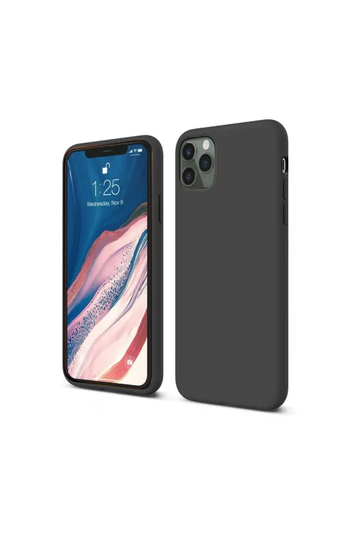 Apple İphone 11 Pro Kılıf First Silikon - Siyah