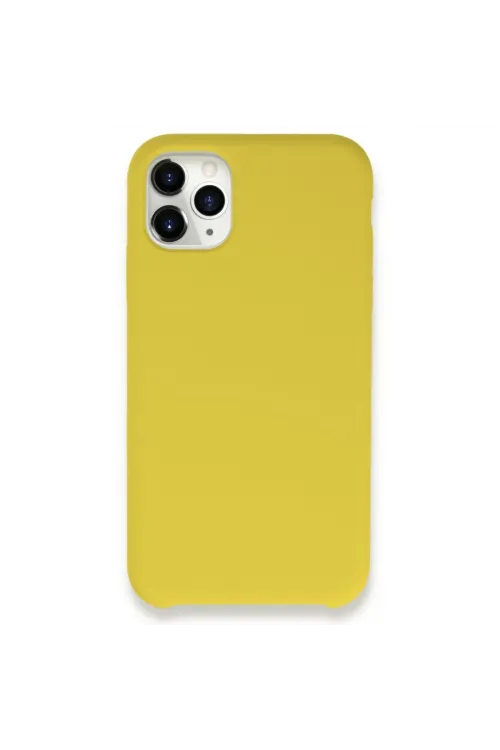 Apple İphone 11 Pro Kılıf Lansman Legant Silikon - Sarı