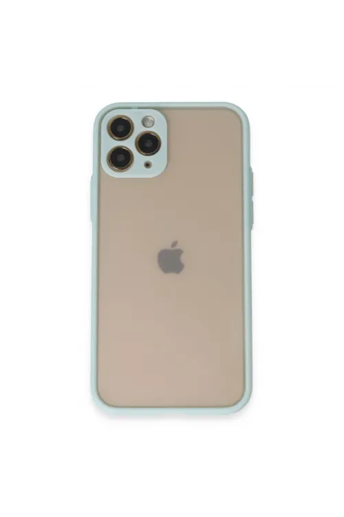 Apple İphone 11 Pro Kılıf Montreal Silikon Kapak - Turkuaz