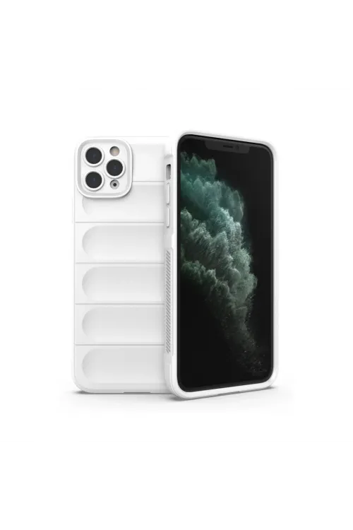 Apple İphone 11 Pro Kılıf Optimum Silikon - Krem