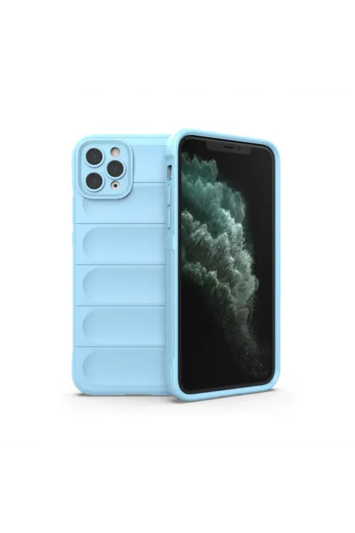 Apple İphone 11 Pro Kılıf Optimum Silikon - Sky Blue