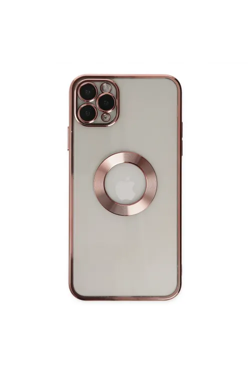 Apple İphone 11 Pro Kılıf Slot Silikon - Rose Gold
