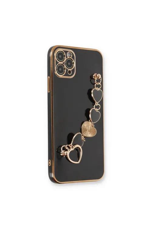 Apple İphone 11 Pro Max Kılıf Esila Silikon - Siyah