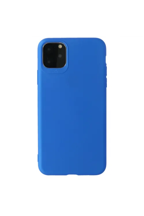 Apple İphone 11 Pro Max Kılıf First Silikon - Mavi
