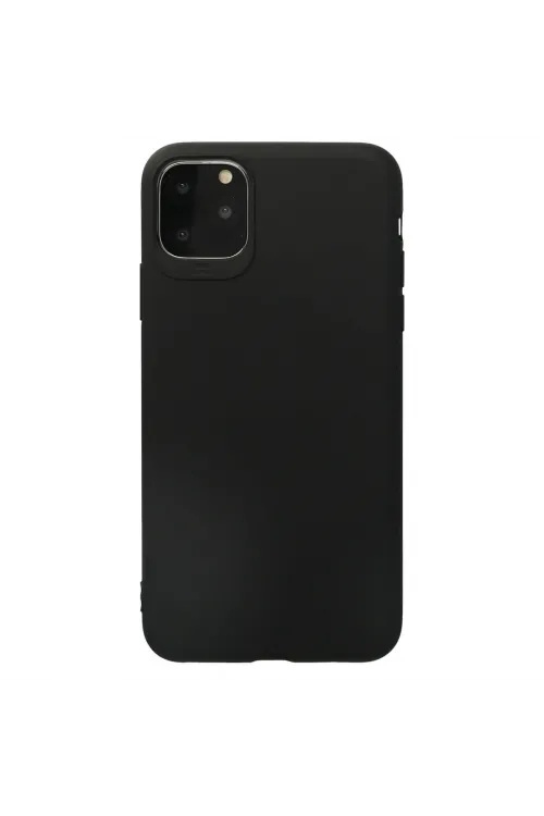 Apple İphone 11 Pro Max Kılıf First Silikon - Siyah