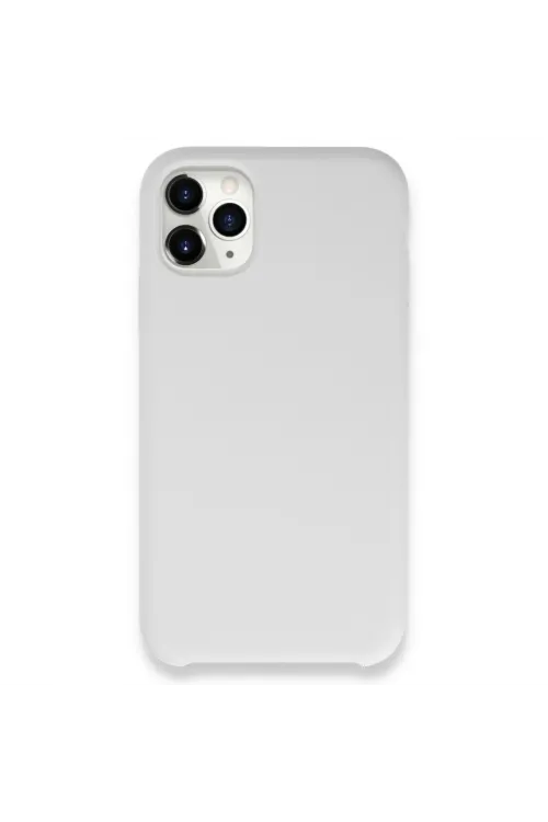 Apple İphone 11 Pro Max Kılıf Lansman Legant Silikon - Beyaz
