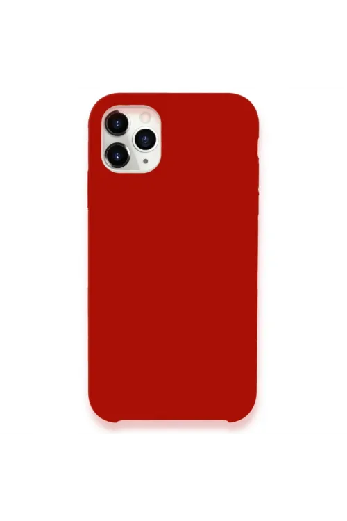 Apple İphone 11 Pro Max Kılıf Lansman Legant Silikon - Kırmızı