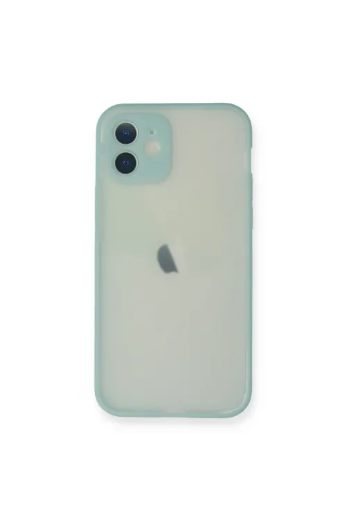 Apple İphone 11 Pro Max Kılıf Montreal Silikon Kapak - Turkuaz