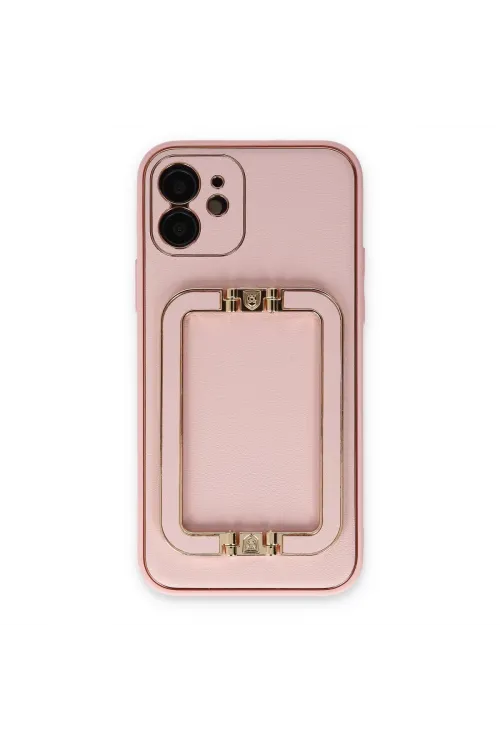 Apple İphone 12 Kılıf Coco Elit Kapak - Pembe