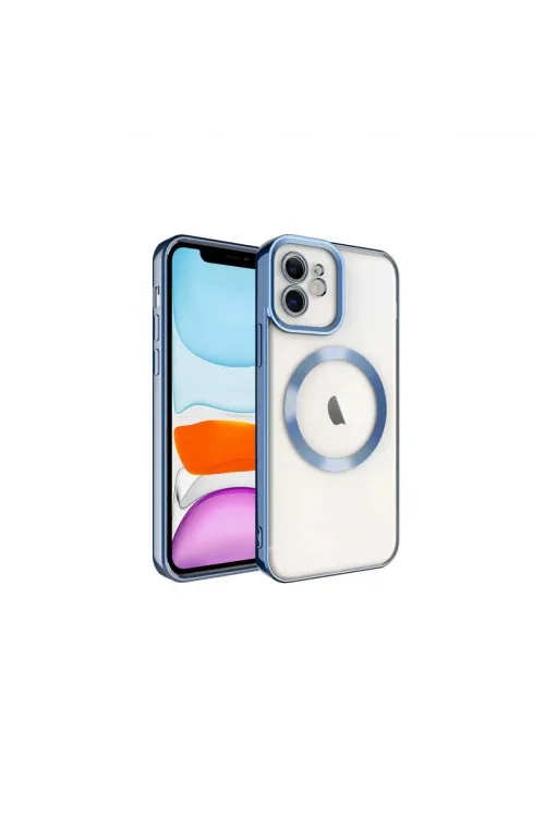 Apple İphone 12 Kılıf Kross Magneticsafe Kapak - Sierra Blue