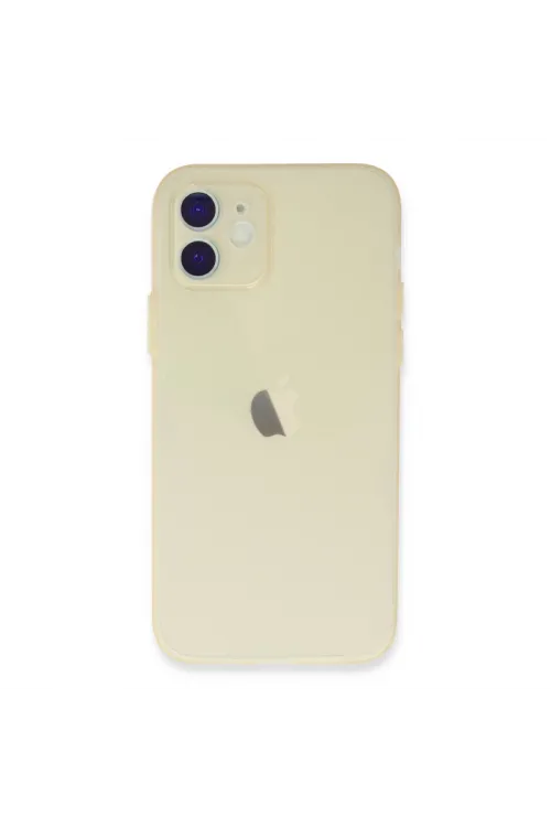 Apple İphone 12 Kılıf Puma Silikon - Gold