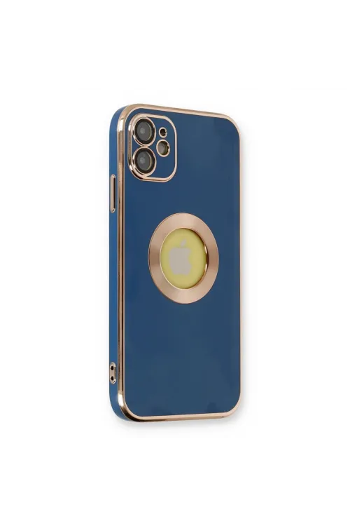 Apple İphone 12 Kılıf Store Silikon - Mavi