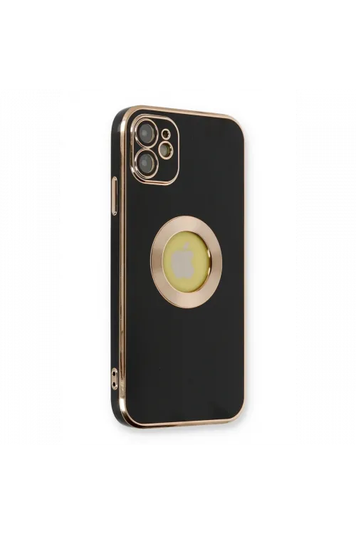 Apple iPhone 12 Kılıf Store Silikon - Siyah