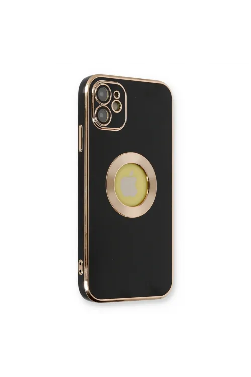 Apple İphone 12 Kılıf Store Silikon - Siyah