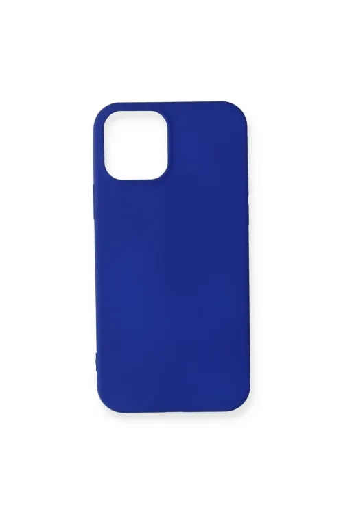 Apple İphone 12 Mini Kılıf First Silikon - Lacivert