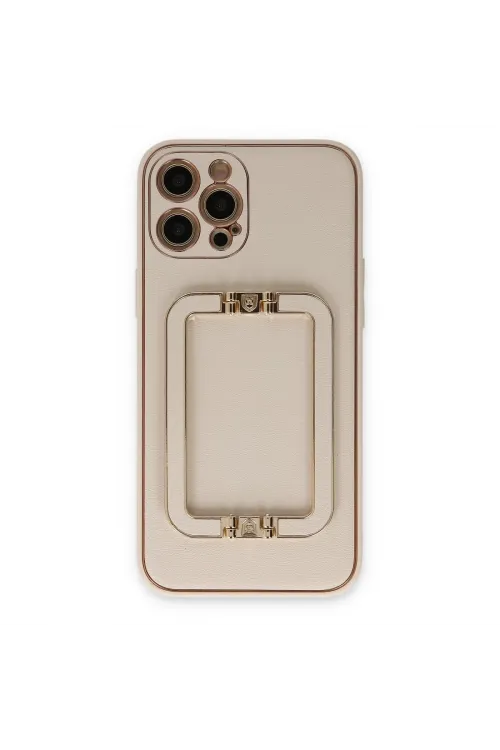 Apple İphone 12 Pro Kılıf Coco Elit Kapak - Gold