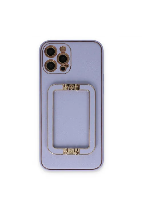 Apple İphone 12 Pro Kılıf Coco Elit Kapak - Lila