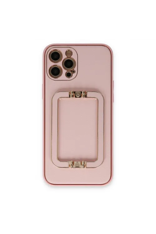 Apple İphone 12 Pro Kılıf Coco Elit Kapak - Pembe