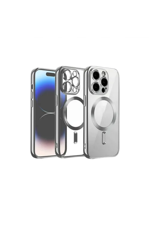 Apple İphone 12 Pro Kılıf Kross Magneticsafe Kapak - Titan Gri