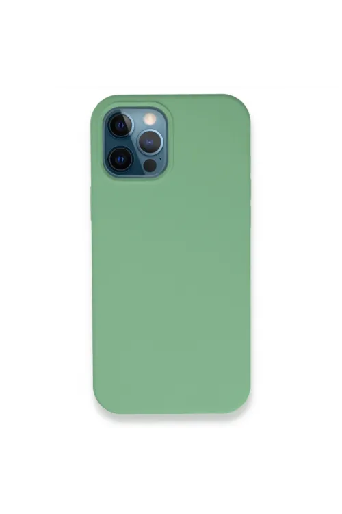 Apple İphone 12 Pro Kılıf Lansman Legant Silikon - Yeşil