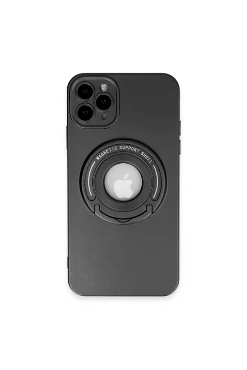 Apple İphone 12 Pro Kılıf Lukka Magneticsafe Kapak - Siyah