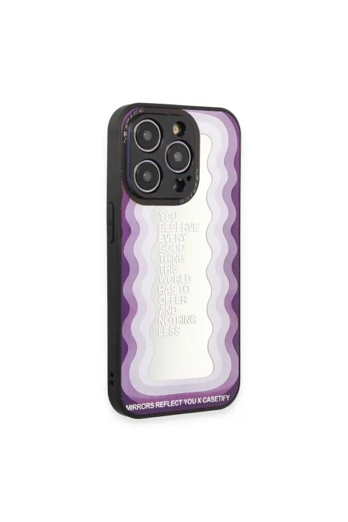 Apple İphone 12 Pro Kılıf Mirror Desenli Kapak - Mirror - 5