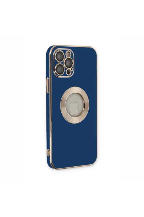 Apple iPhone 12 Pro Kılıf Store Silikon - Mavi