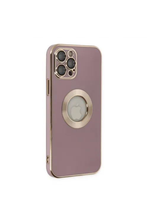 Apple İphone 12 Pro Kılıf Store Silikon - Mor