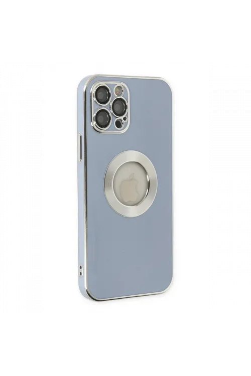 Apple iPhone 12 Pro Kılıf Store Silikon - Sierra Blue