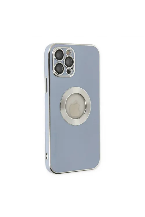 Apple İphone 12 Pro Kılıf Store Silikon - Sierra Blue