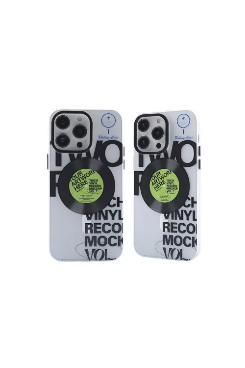 Apple İphone 12 Pro Max Kılıf Apollo Magneticsafe Desenli Kapak - Apollo Şeffaf - 5