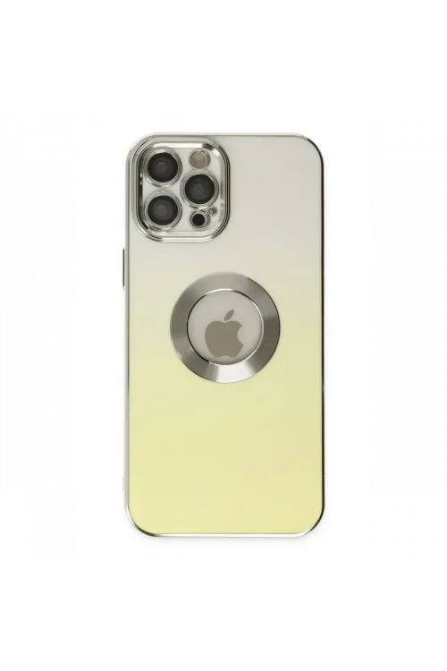 Apple iPhone 12 Pro Max Kılıf Best Silikon - Sarı