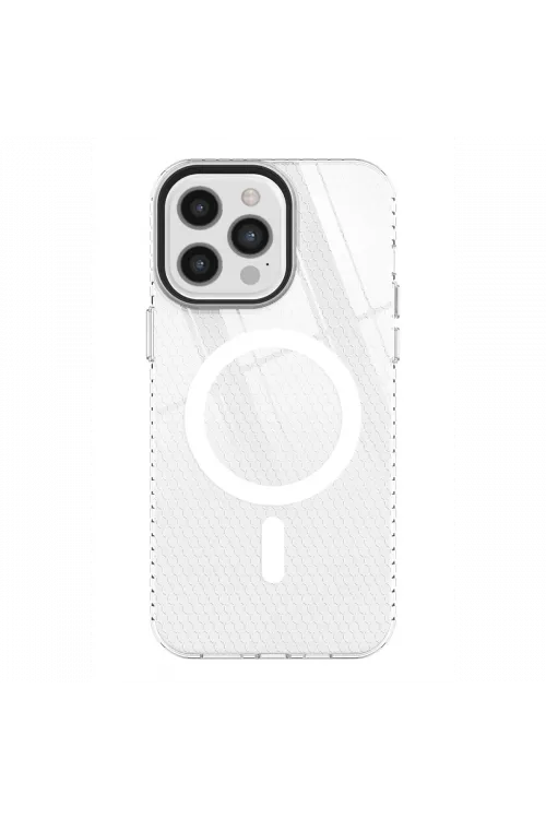 Apple iPhone 12 Pro Max Kılıf Beta Magneticsafe Silikon - Şeffaf