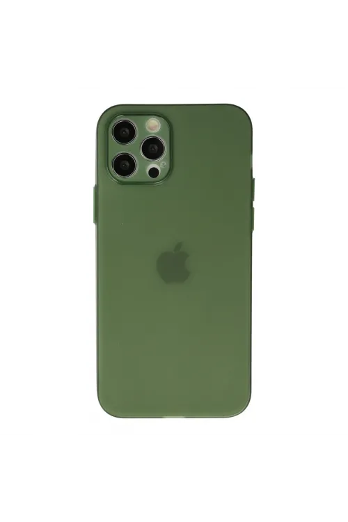 Apple İphone 12 Pro Max Kılıf Puma Silikon - Yeşil