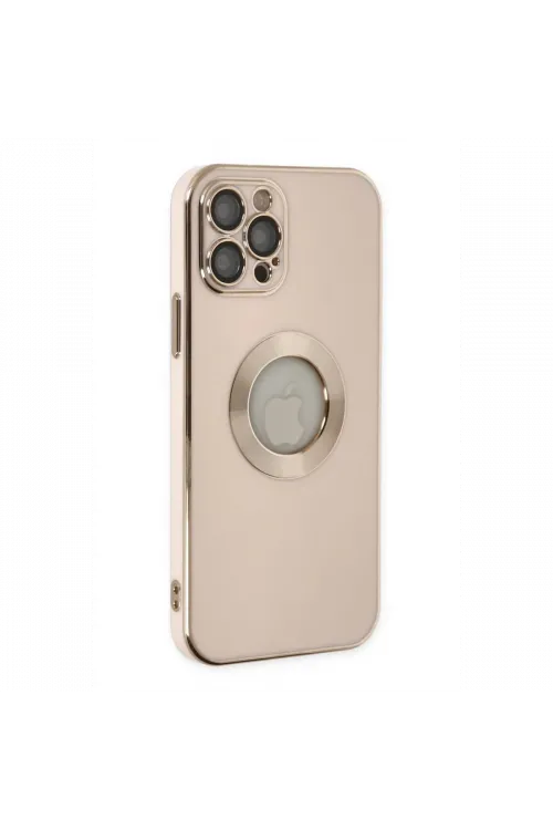 Apple iPhone 12 Pro Max Kılıf Store Silikon - Pembe