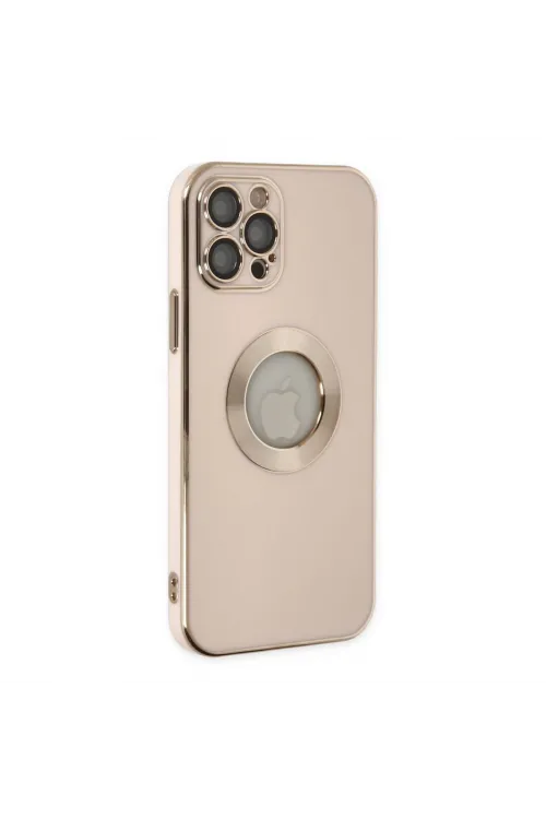 Apple İphone 12 Pro Max Kılıf Store Silikon - Pembe