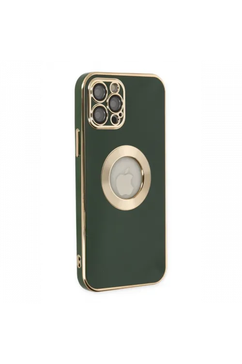 Apple iPhone 12 Pro Max Kılıf Store Silikon - Yeşil