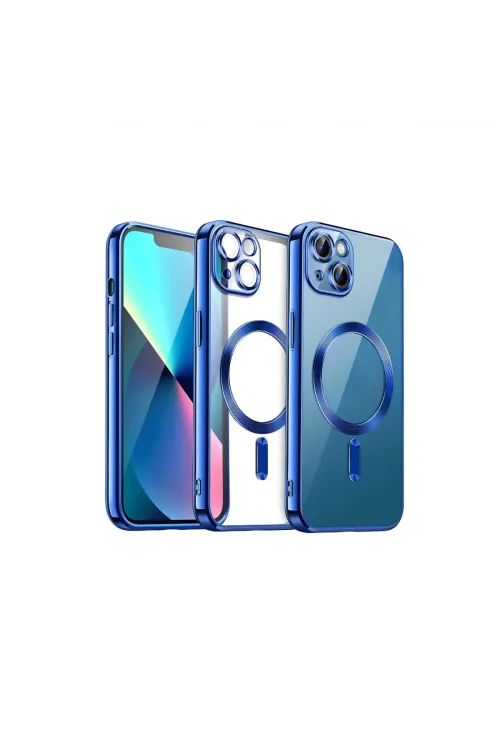 Apple İphone 13 Kılıf Kross Magneticsafe Kapak - Lacivert