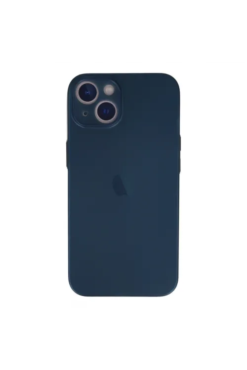 Apple İphone 13 Mini Kılıf Pp Ultra İnce Kapak - Mavi