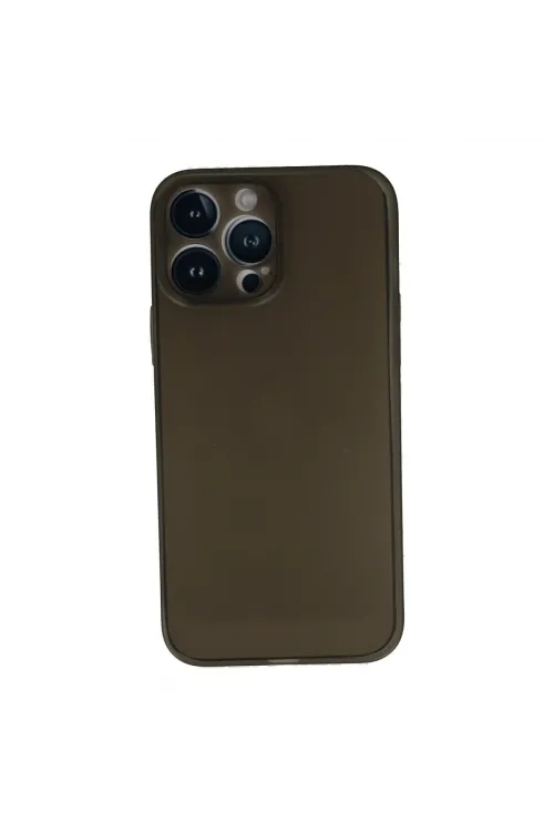Apple İphone 13 Pro Kılıf Pp Ultra İnce Kapak - Gri