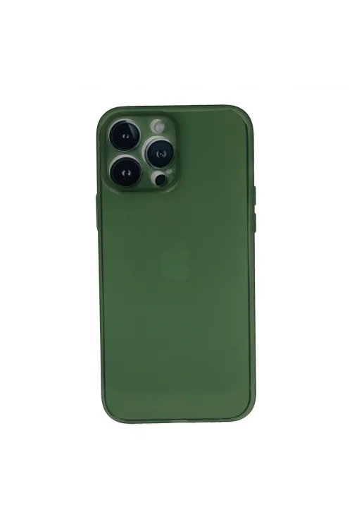 Apple İphone 13 Pro Kılıf Pp Ultra İnce Kapak - Yeşil