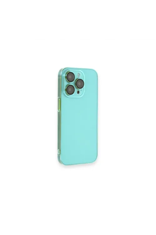 Apple İphone 13 Pro Max Kılıf Armada Lensli Kapak - Yeşil