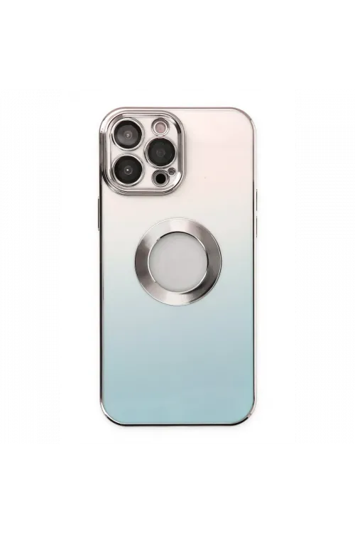 Apple iPhone 13 Pro Max Kılıf Best Silikon - Turkuaz