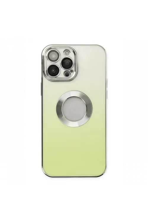 Apple iPhone 13 Pro Max Kılıf Best Silikon - Yeşil