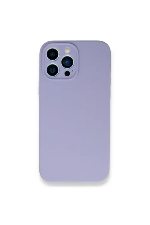 Apple İphone 13 Pro Max Kılıf Lansman Legant Silikon - Lila