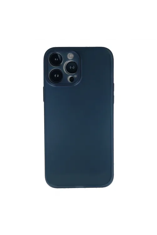 Apple İphone 13 Pro Max Kılıf Pp Ultra İnce Kapak - Mavi