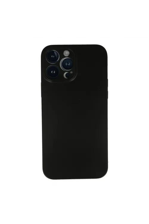 Apple İphone 13 Pro Max Kılıf Pp Ultra İnce Kapak - Siyah