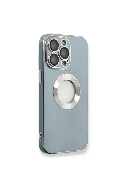 Apple İphone 13 Pro Max Kılıf Store Silikon - Sierra Blue